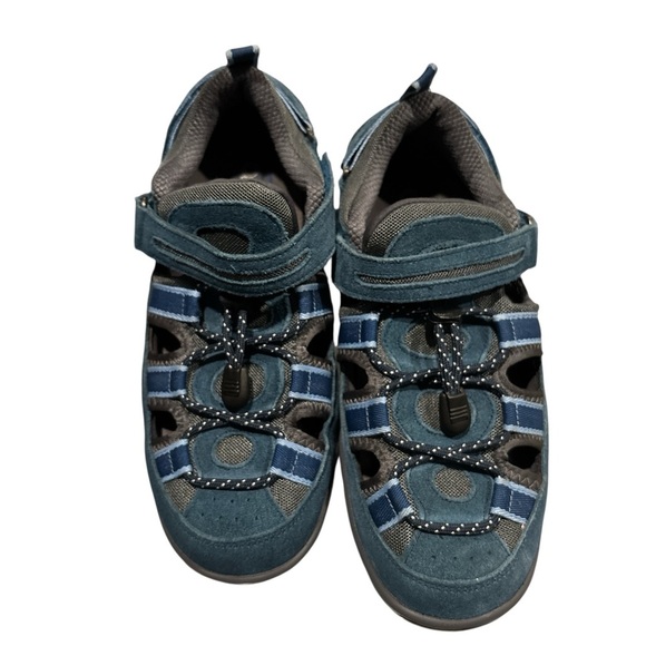 Blue Comfort Sandals with Arch Support and Non-Slip Sole - Picture 4 of 7